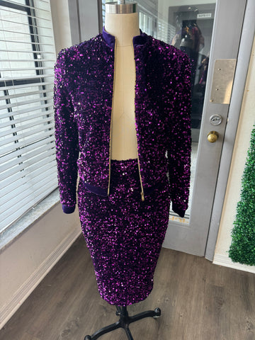 Purple Sequin Set (pre-order)