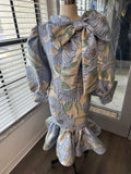 Baby blue boom mermaid dress