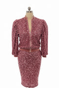 Rose pink sequin set (pre-order)