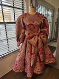 Pretty in pink bow dress