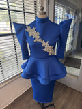 Classy peplum dress