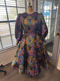 Brocade beauty dress