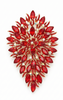 Crystal Brooch - 6 inch