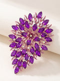 Purple Brooch